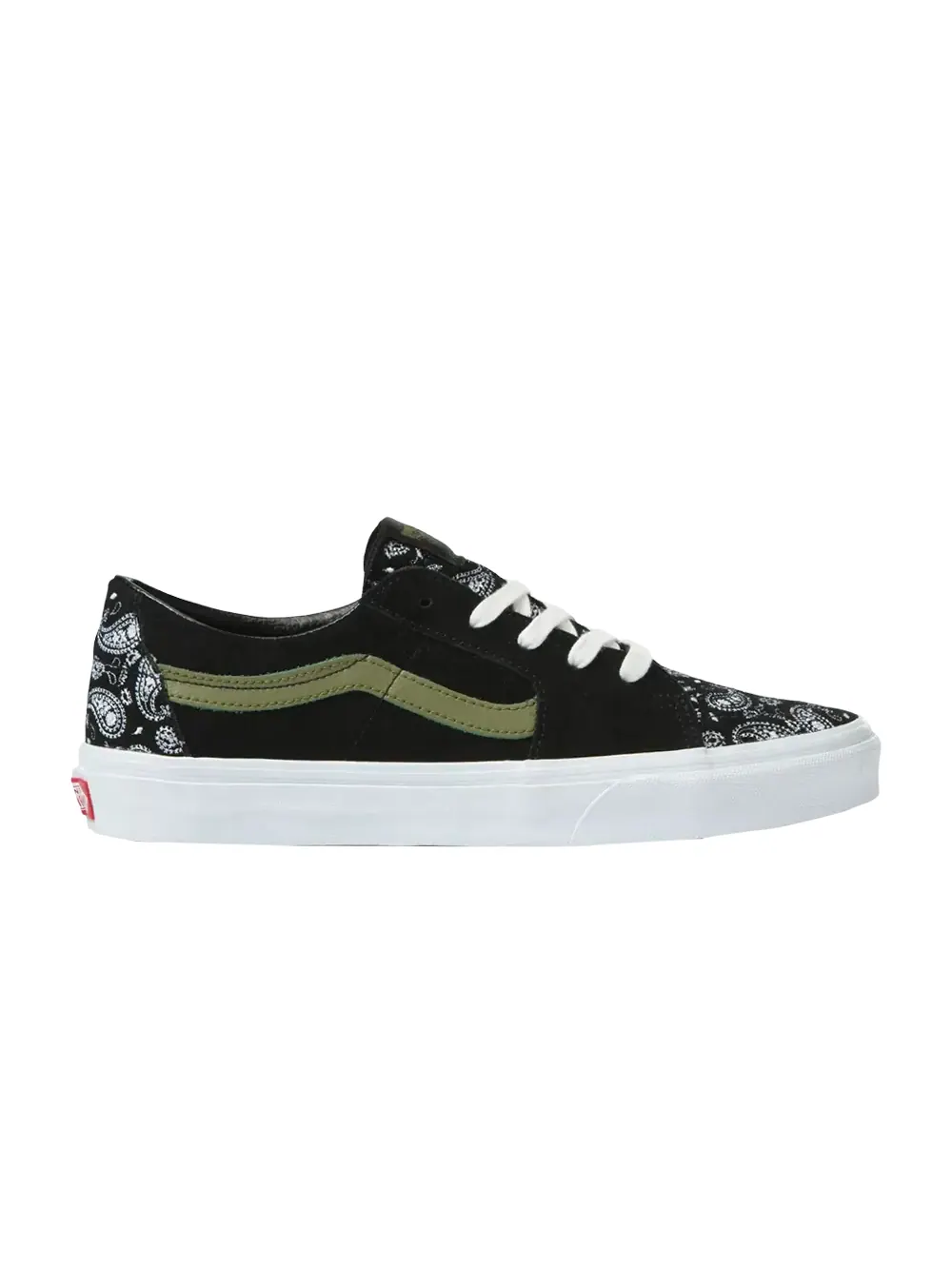 Низкие кроссовки Sk8-Low Vans — изображение 1 из 1, черный/зеленый