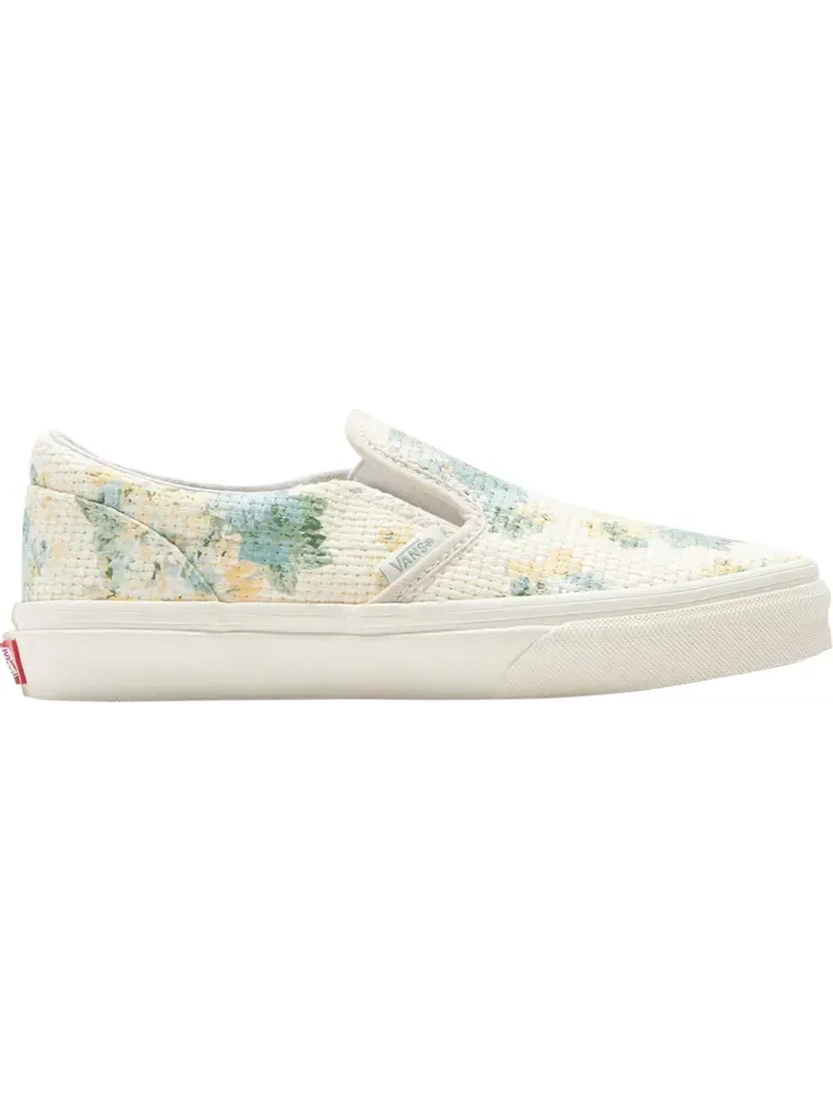 Кеды Vans Kith x OG Classic Slip-On LX Kids Vintage Roses — изображение 1 из 1, бежевый