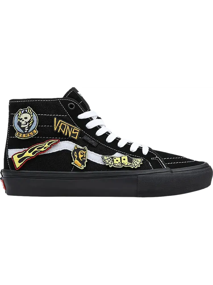 Кеды Vans Elijah Berle x Skate Sk8-Hi Decon Black — изображение 1 из 1, черный