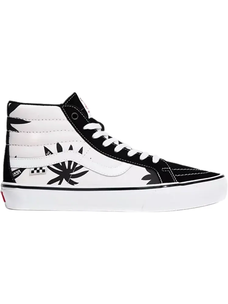 Кеды Vans Skate Sk8-Hi Reissue Grosso 88 - Black Palms — изображение 1 из 1, черный