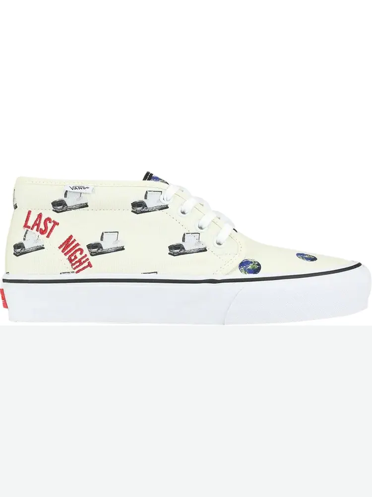 Кеды Vans Cali Thornhill Dewitt x Vault Chukka Boot LX White Last Night on Earth — изображение 1 из 1, белый