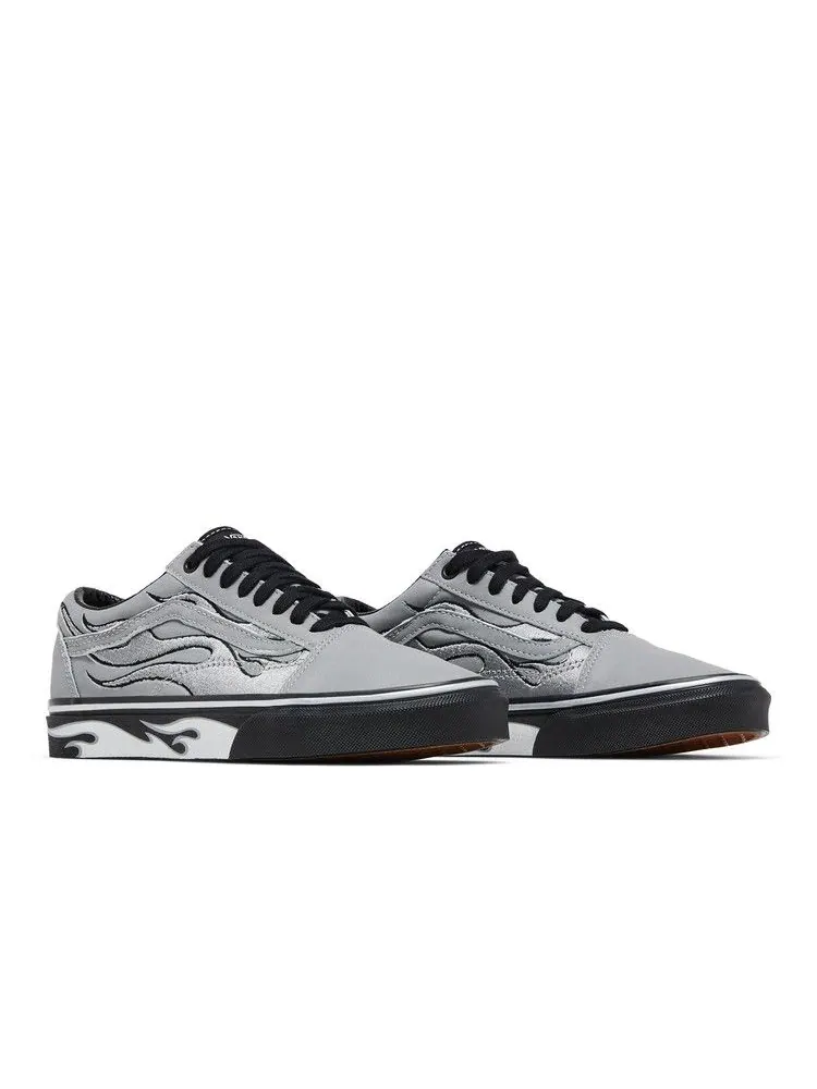 Кеды Vans A$ap Rocky x Old Skool 'Worldwide Pack - Grey Flame' — изображение 9 из 9, серый