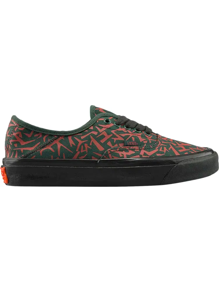 Кроссовки Vans Taka Hayashi x Style 43 LX Geo Camo - Jungle Green — изображение 1 из 1, зеленый
