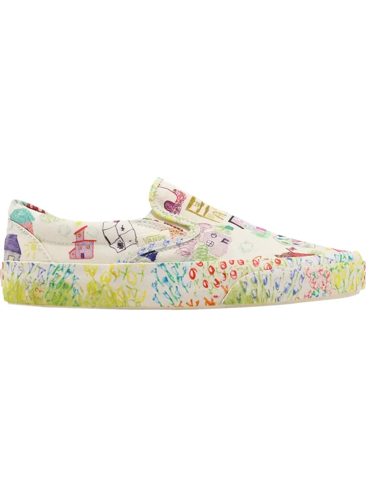 Кроссовки Vans Collina Strada x Classic Slip-On Idyllic Neighborhood — изображение 1 из 1, мульти
