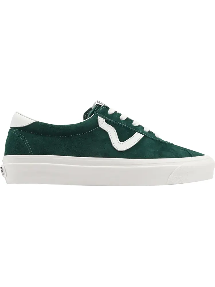 Кеды Vans Style 73 DX Pig Suede - Dark Green White — изображение 1 из 1, зеленый