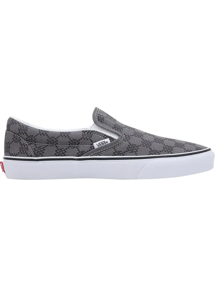 Кроссовки Classic Slip-On 'Monogram - Pewter' — изображение 1 из 1, серый