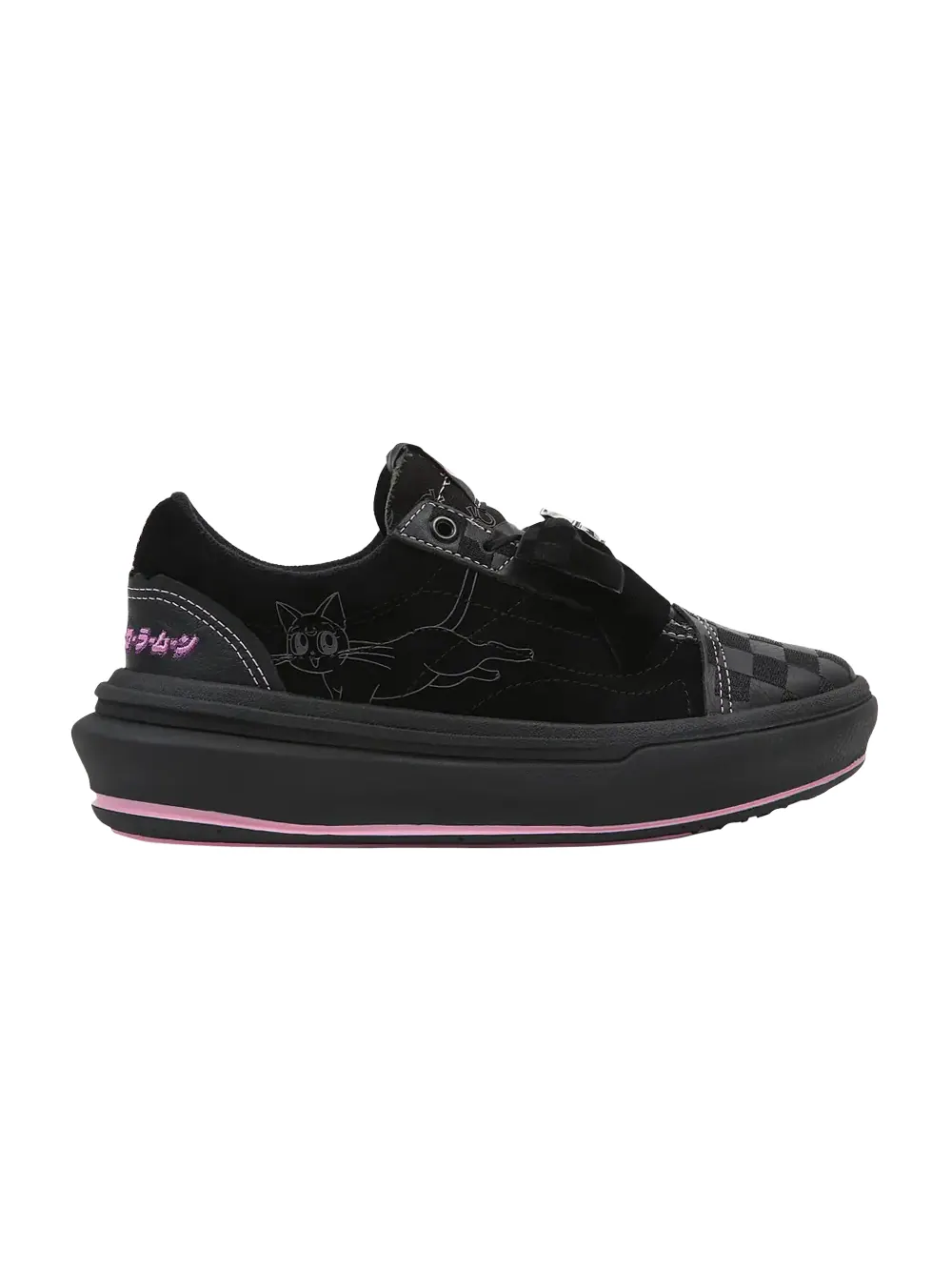 Кроссовки Vans Old Skool Overt ComfyCush в стиле Sailor Moon — изображение 1 из 1, черный