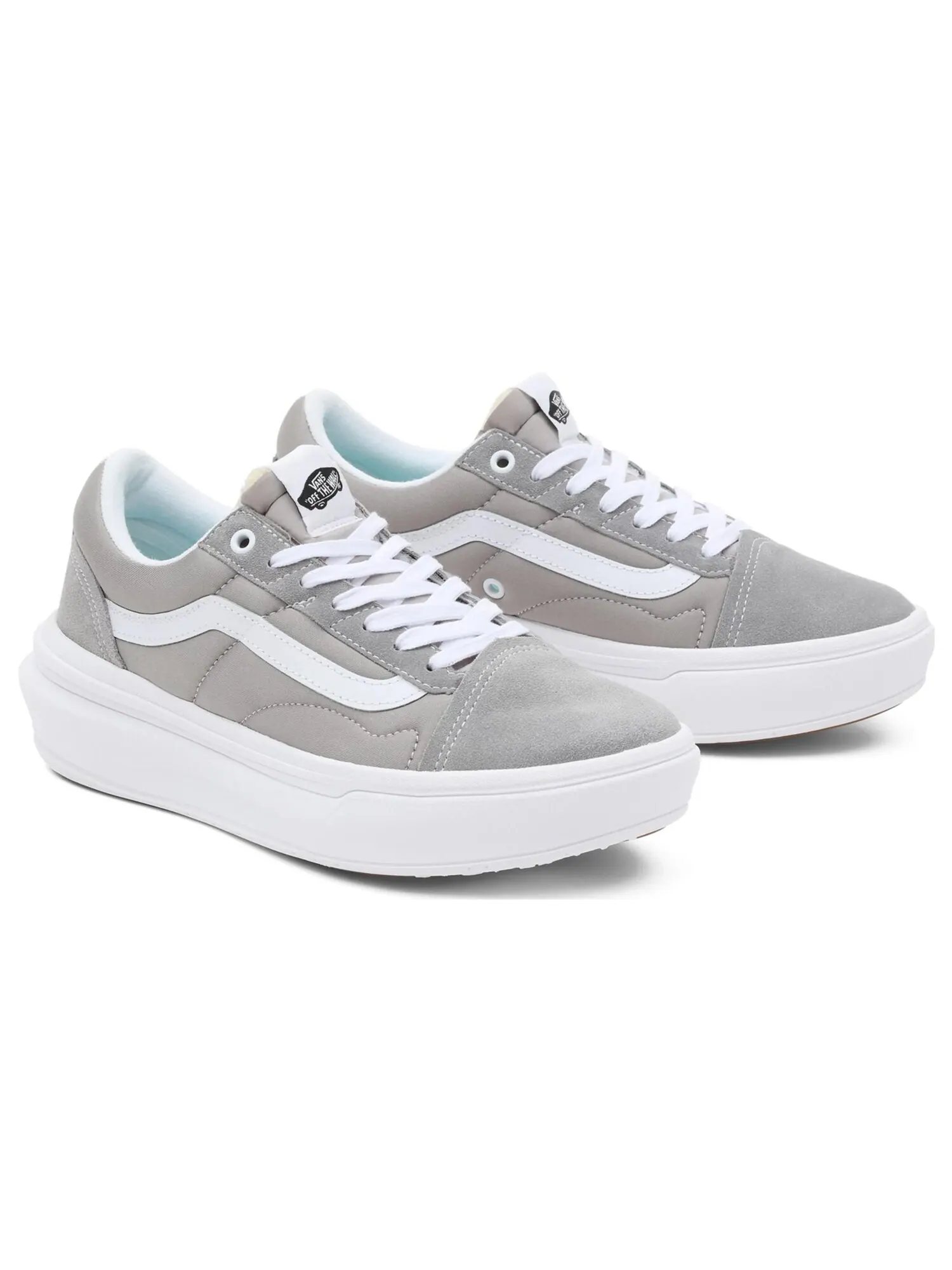 Кроссовки Vans Old Skool Overt CC 'Pop Color - Drizzle' — изображение 3 из 4, серый