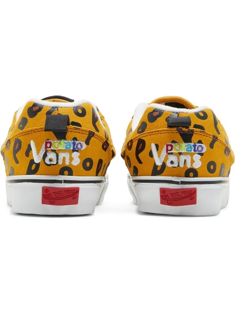 Кеды Vans Imran Potato x Knu-Skool VR3 LX Leopard — изображение 6 из 8, золото