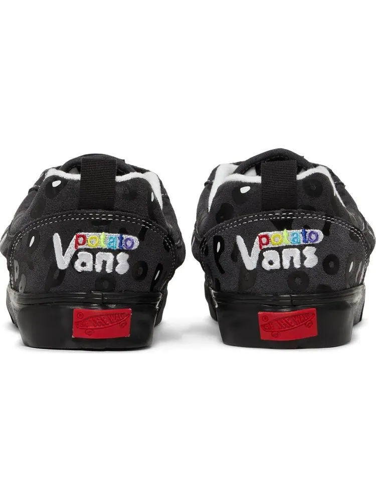 Кеды Vans Imran Potato x Knu-Skool VR3 LX Leopard - Asphalt — изображение 6 из 8, черный