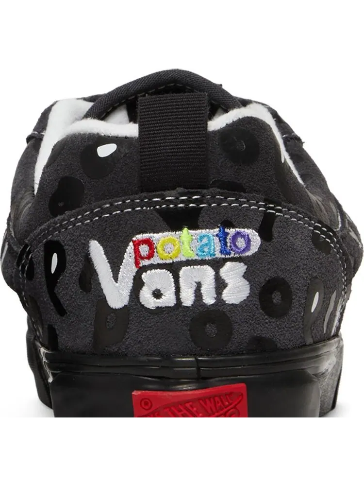 Кеды Vans Imran Potato x Knu-Skool VR3 LX Leopard - Asphalt — изображение 7 из 8, черный