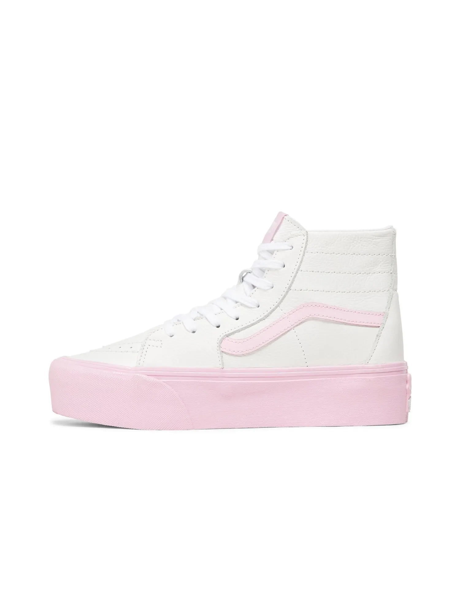 Ботинки Barbie x Sk8-Hi Tapered Stackform Vans — изображение 3 из 8, белый/розовый