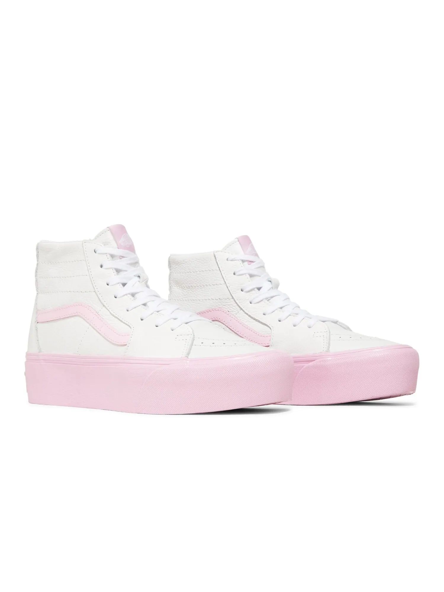 Ботинки Barbie x Sk8-Hi Tapered Stackform Vans — изображение 8 из 8, белый/розовый