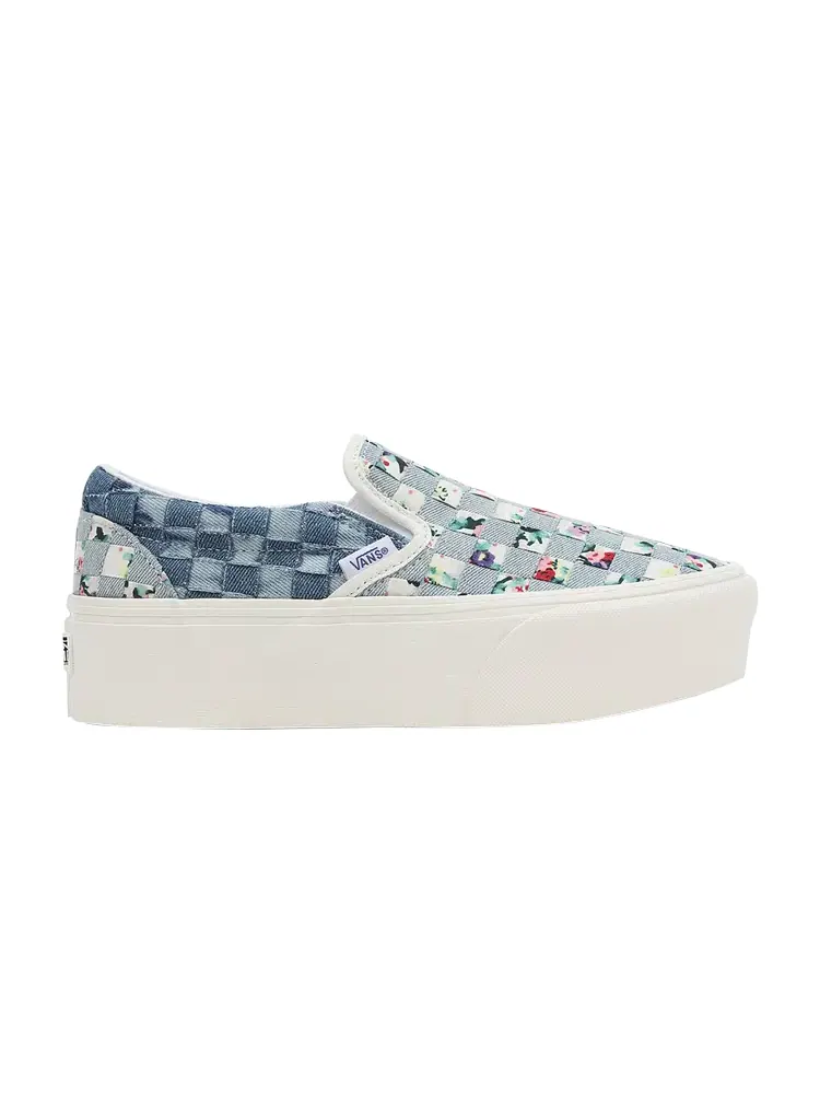 Кроссовки Vans Classic Slip-On Stackform — изображение 1 из 1, синий