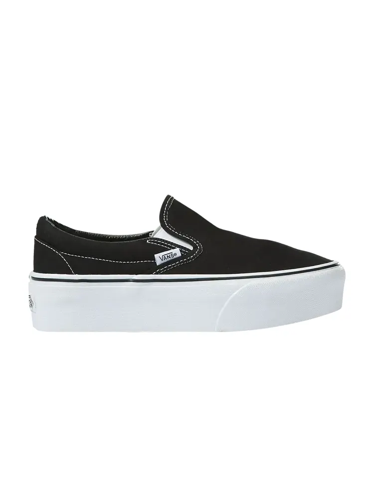 Кроссовки Vans Classic Slip-On Stackform — изображение 1 из 1, черный