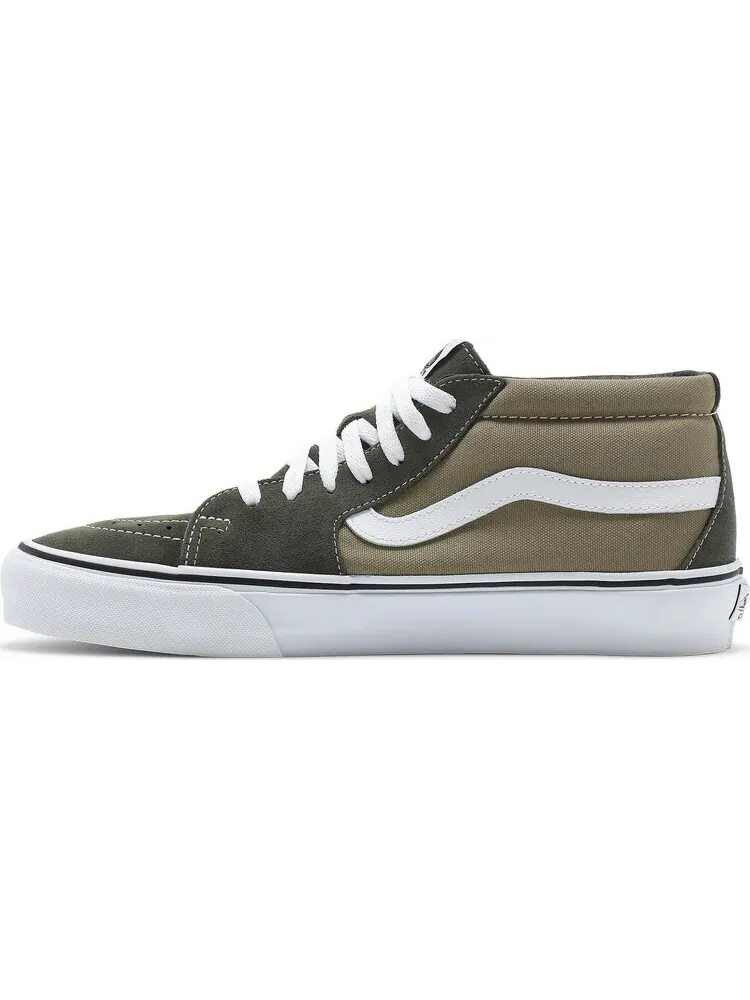 Кеды Vans JJJJound x Sk8-Mid Vault LX Green — изображение 3 из 8, зеленый