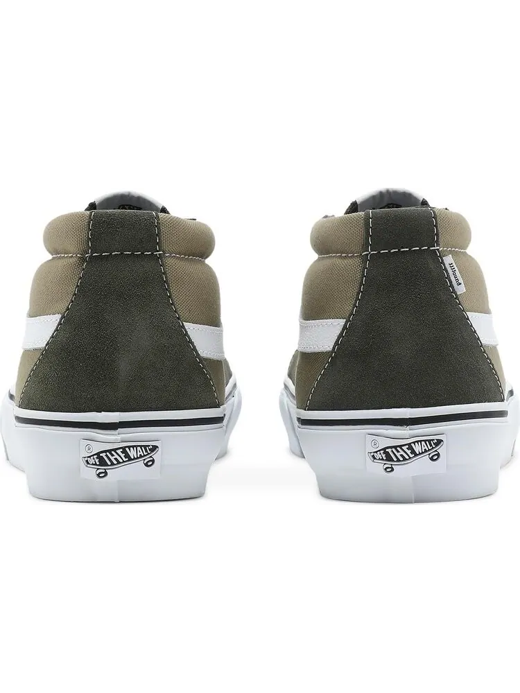 Кеды Vans JJJJound x Sk8-Mid Vault LX Green — изображение 6 из 8, зеленый
