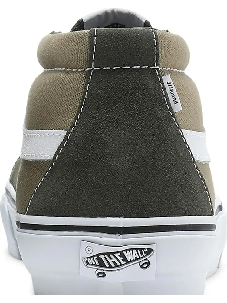 Кеды Vans JJJJound x Sk8-Mid Vault LX Green — изображение 7 из 8, зеленый