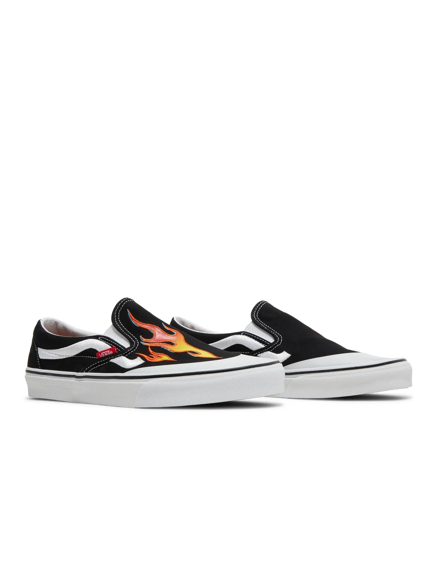 Слипоны A$AP Rocky x Classic Vans — изображение 8 из 8, черный/красный