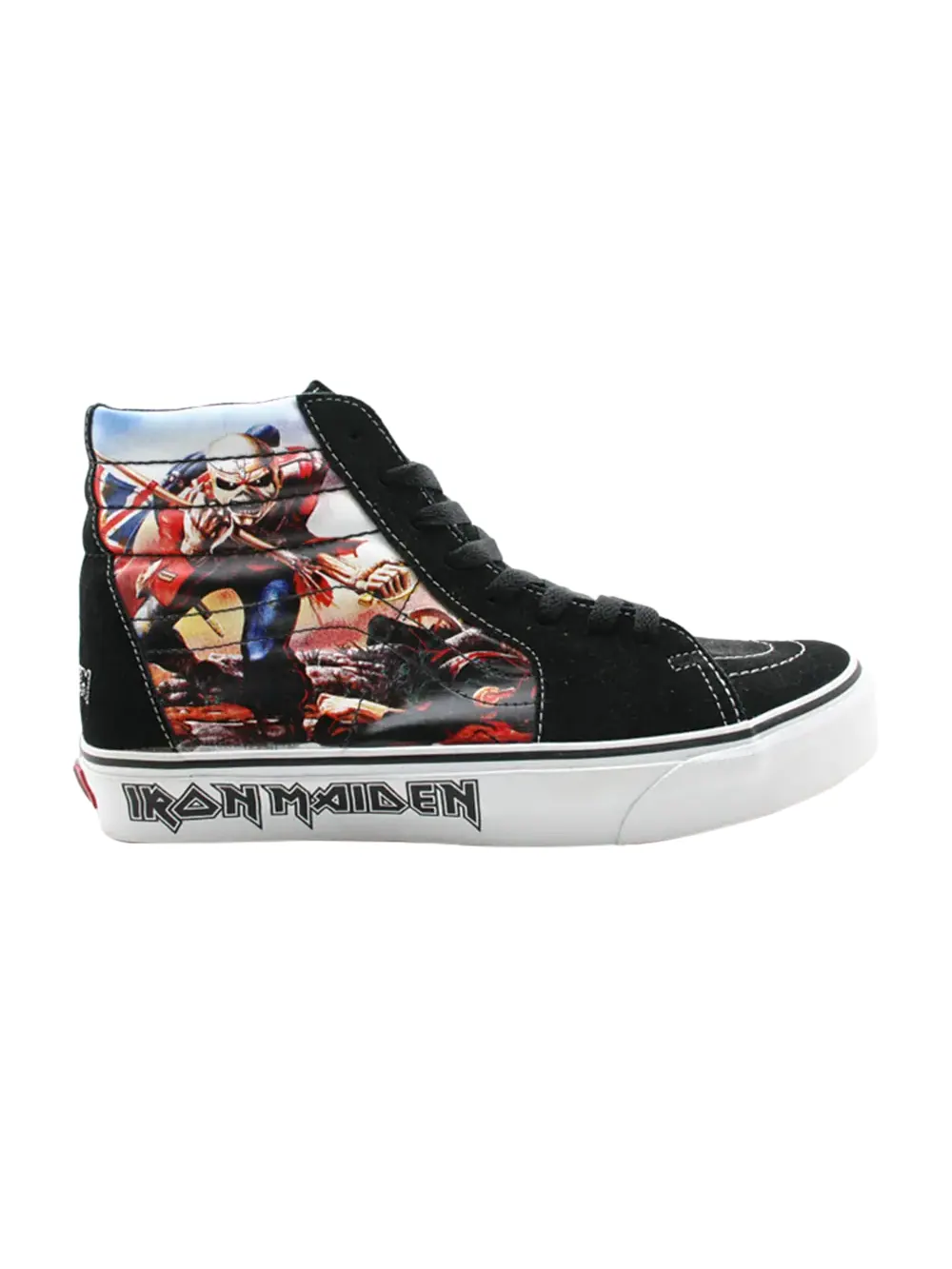 Кроссовки Iron Maiden x SK8-Hi LX Vans — изображение 1 из 1, черный/красный