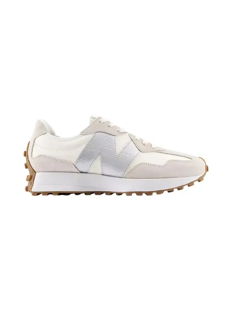 Кроссовки New Balance Wmns 327 'Silver Metallic' — изображение 1 из 1, серебряный