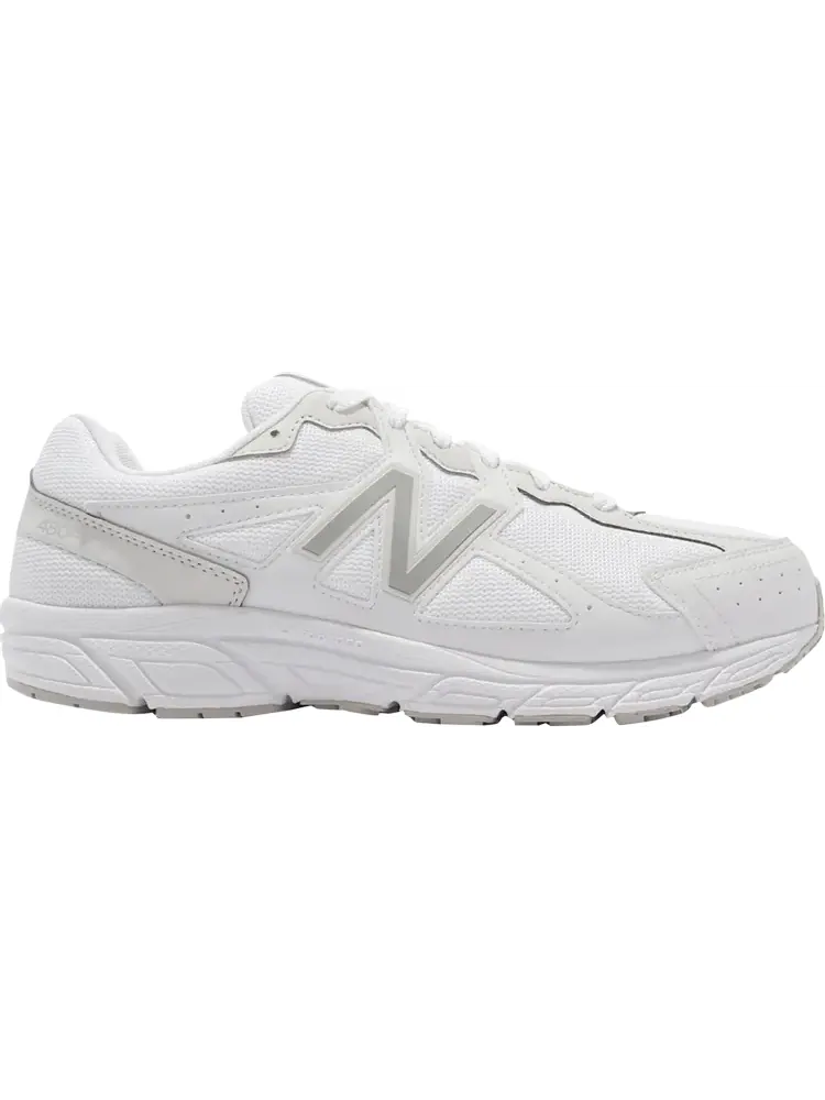 Кроссовки New Balance Wmns 480v5 4E Wide 'White Silver' — изображение 1 из 1, белый