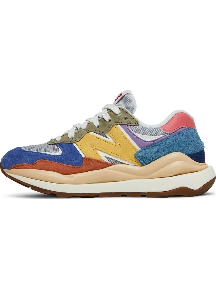 Кроссовки New Balance Wmns 57/40 'Silver Mink Blue' — изображение 3 из 8, серебряный