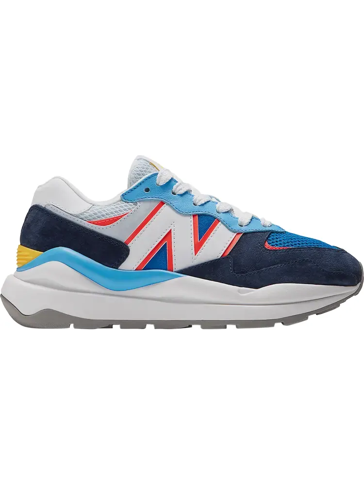 Кроссовки New Balance Wmns 57/40 'Natural Indigo Electric Red' — изображение 1 из 1, синий