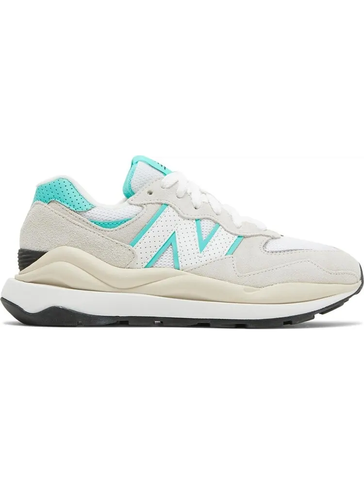 Кроссовки New Balance Wmns 57/40 'Sea Salt Summer Jade' — изображение 1 из 8, бежевый