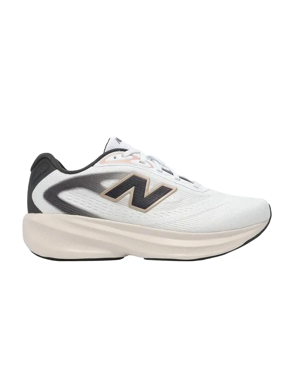 Кроссовки New Balance Wmns Fresh Foam 680 V8 D Wide — изображение 1 из 1, белый/черный-золотистый