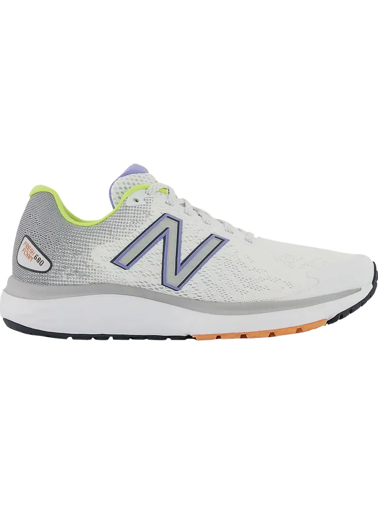 Кроссовки New Balance Wmns 680v7 'White Vibrant Violet' — изображение 1 из 1, белый