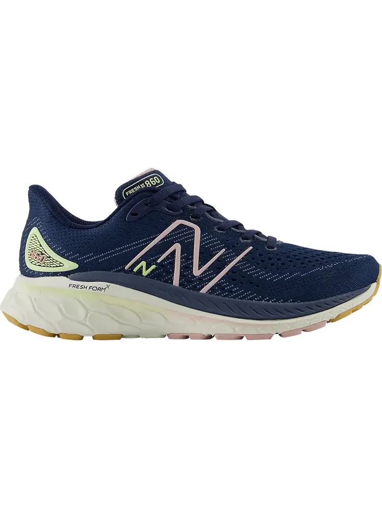 Кроссовки Wmns Fresh Foam X 860v13 Wide 'Navy Orb Pink' — изображение 1 из 1, синий