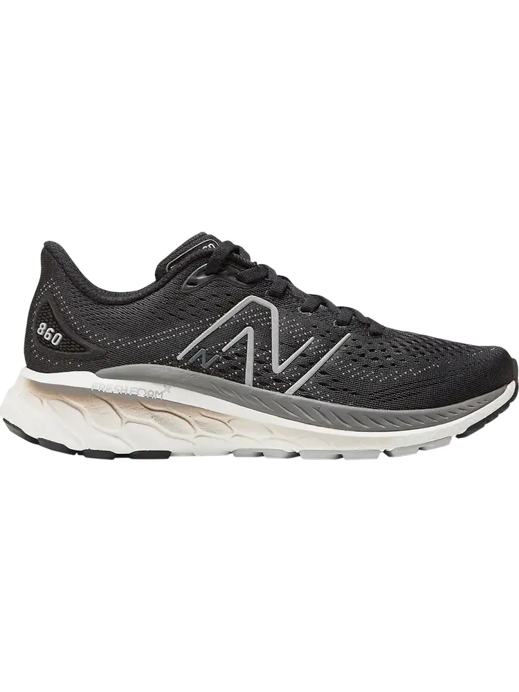 Кроссовки New Balance Wmns Fresh Foam X 860v13 'Black White' — изображение 1 из 1, черный