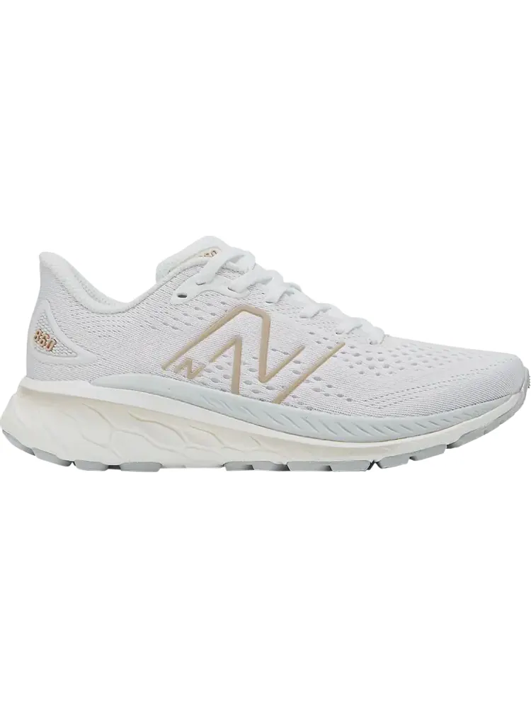 Кроссовки New Balance Wmns Fresh Foam X 860v13 'White Light Gold Metallic' — изображение 1 из 1, белый