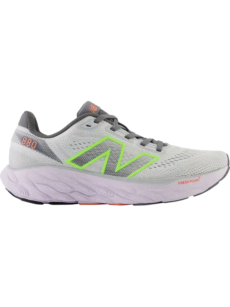 Кроссовки Wmns Fresh Foam X 880v14 'Grey Matter Bleached Lime Glow' — изображение 1 из 1, серый