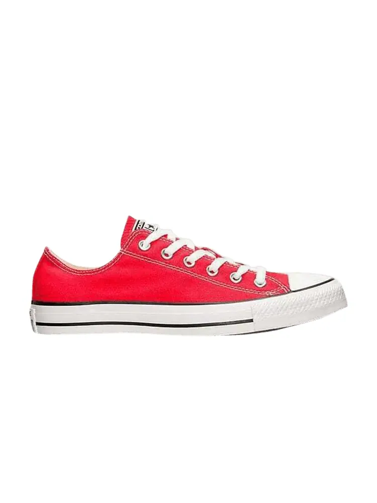 Кроссовки Converse Wmns Chuck Taylor All Star Low 'Red' — изображение 1 из 1, красный/белый