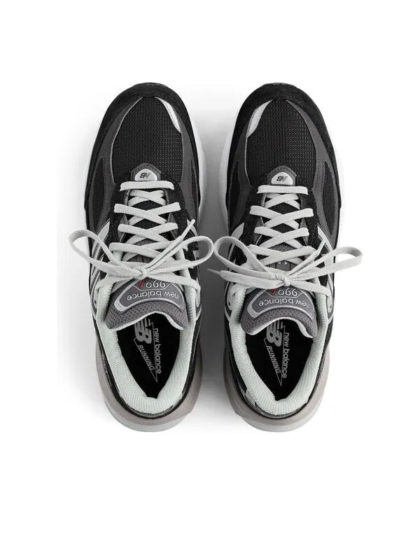 Кроссовки New Balance 990v6 черные — изображение 3 из 4, черный/белый