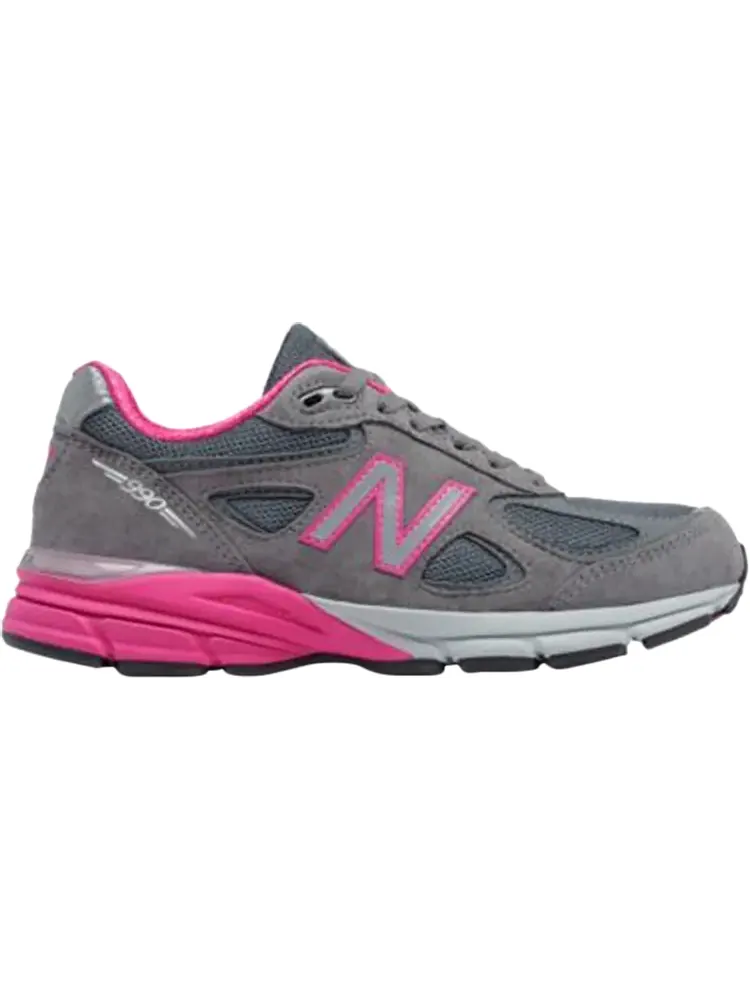 Кроссовки New Balance Wmns 990v4 Made in USA 'Grey Pink' — изображение 1 из 1, розовый
