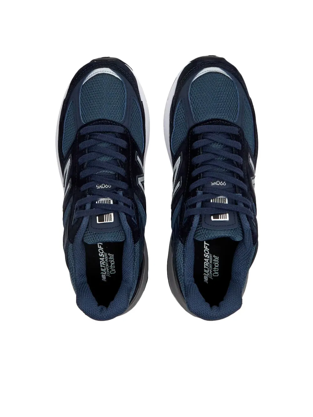 Кроссовки New Balance W990NV5 - Made in the USA W — изображение 4 из 5, темно-синий
