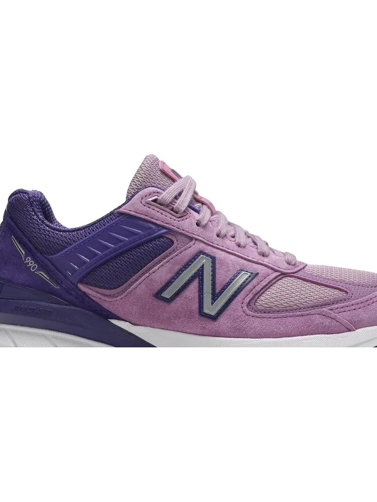 Кроссовки New Balance Wmns 990v5 Made in USA 'Prism Purple Pink' — изображение 2 из 8, фиолетовый