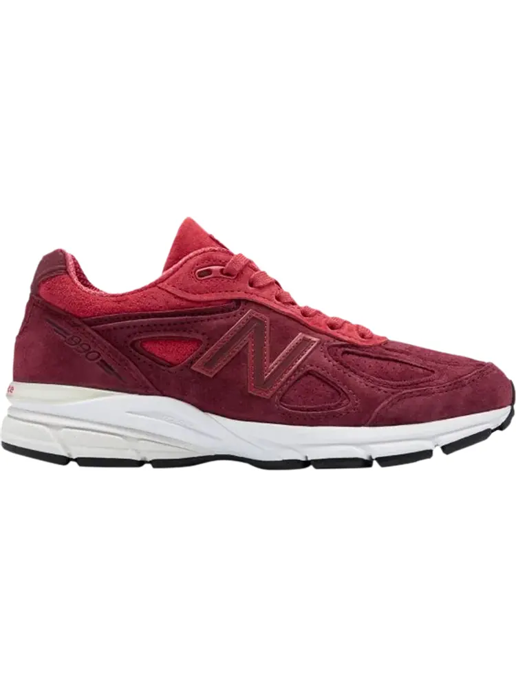 Кроссовки New Balance Wmns 990v4 Made in USA 'Mercury Red' — изображение 1 из 1, красный