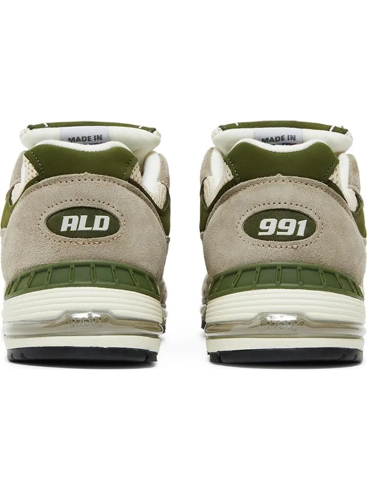 Кроссовки New Balance Aimé Leon Dore x Wmns 991 Made in England 'Grey' — изображение 6 из 8, серый
