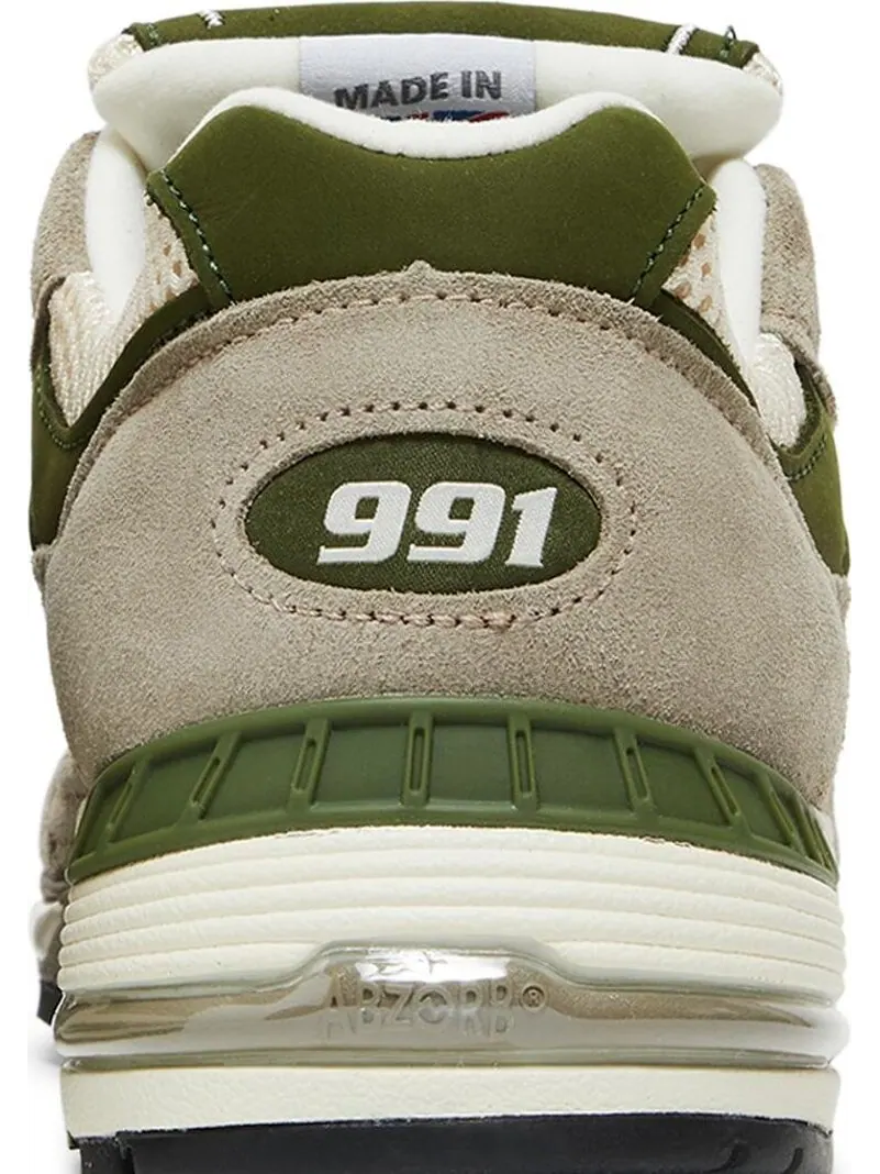 Кроссовки New Balance Aimé Leon Dore x Wmns 991 Made in England 'Grey' — изображение 7 из 8, серый