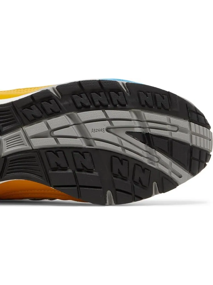 Кроссовки New Balance Sneakersnstuff x Wmns 991 Made in England 'Blue Yellow' — изображение 5 из 8, желтый