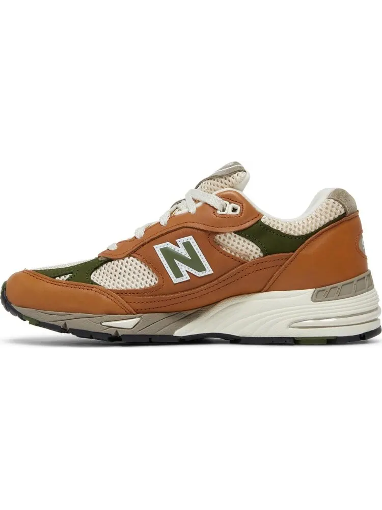 Кроссовки New Balance Aimé Leon Dore x Wmns 991 Made in England 'Tan' — изображение 3 из 8, загар