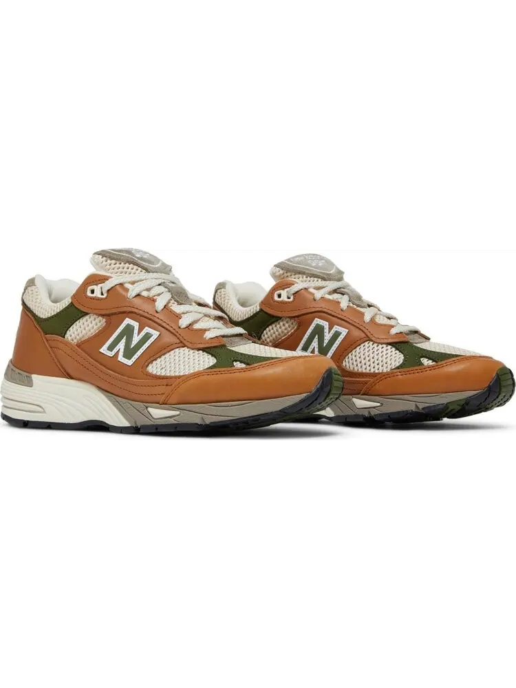 Кроссовки New Balance Aimé Leon Dore x Wmns 991 Made in England 'Tan' — изображение 8 из 8, загар
