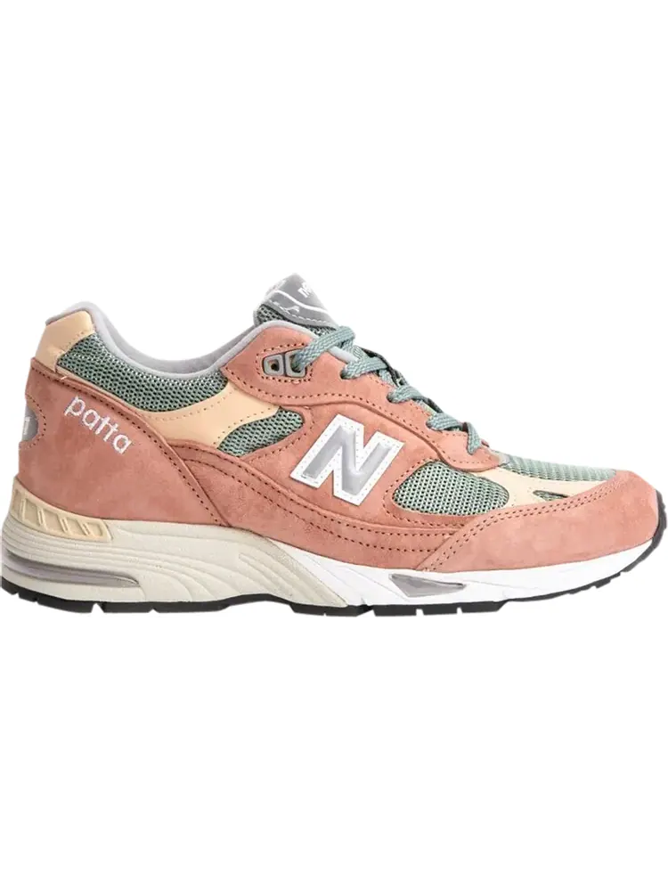 Кроссовки New Balance Patta x Wmns 991 Made in England 'Dusty Pink' — изображение 1 из 1, розовый