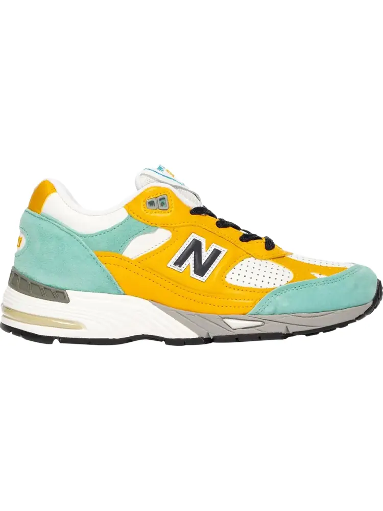 Кроссовки New Balance Sneakersnstuff x Wmns 991 Made in England 'Secret Colorway' — изображение 1 из 1, желтый