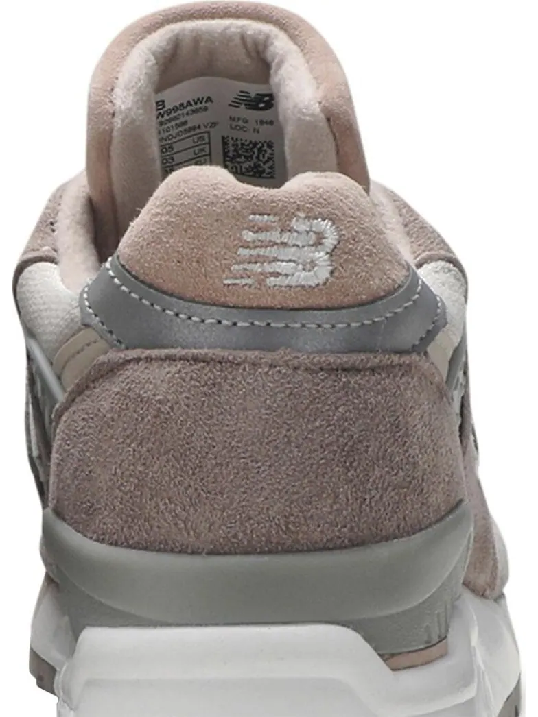 Кроссовки New Balance Wmns 998 B 'Pink Grey' — изображение 7 из 8, розовый