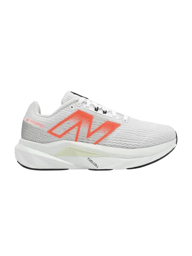 Кроссовки New Balance Wmns Fuelcell Propel v5 Wide 'White Orange' — изображение 1 из 1, белый